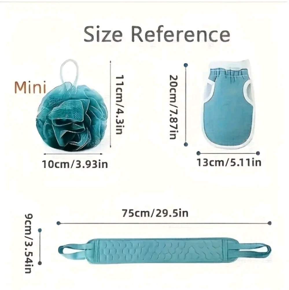 Teal Bath Accessory Set - Picture 4 of 6